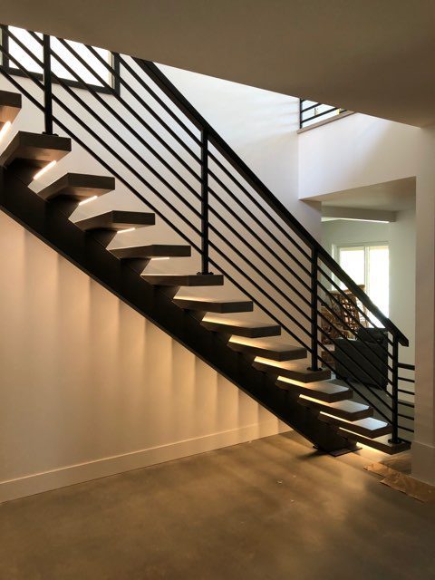 Interior Stairs Welded Metal